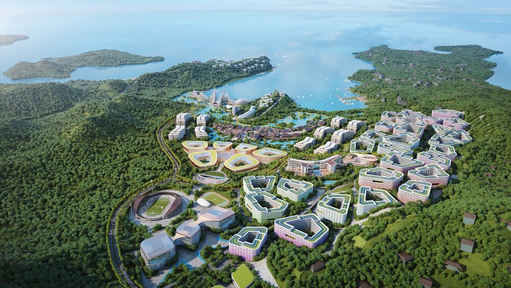 Share or apartments in full ownership in an oceanfront university complex 1