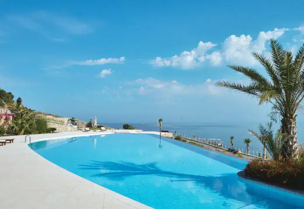 Villa in a residential complex with a private beach 16