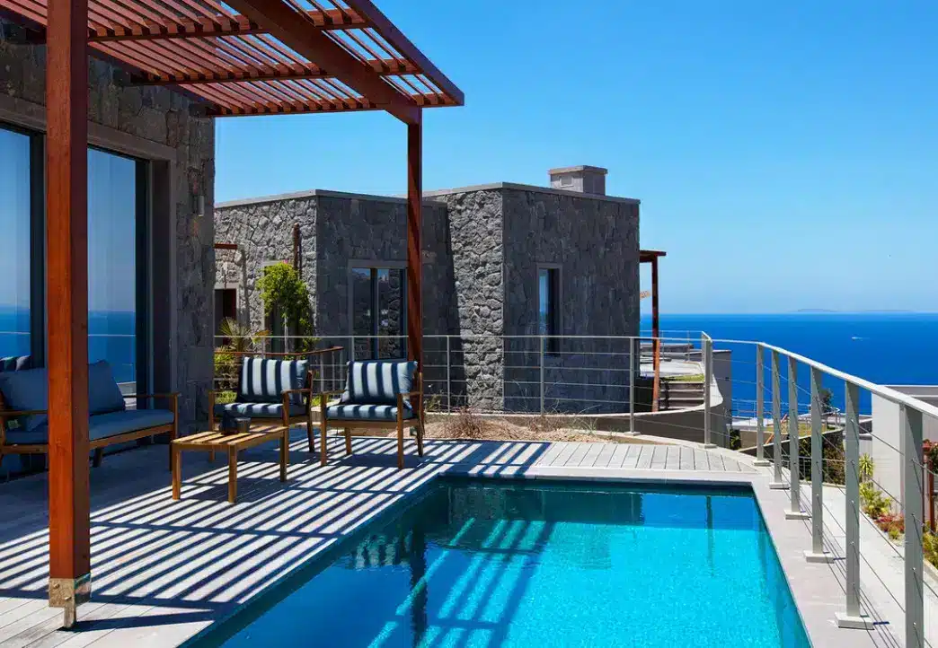 Villa in a residential complex with a private beach 12