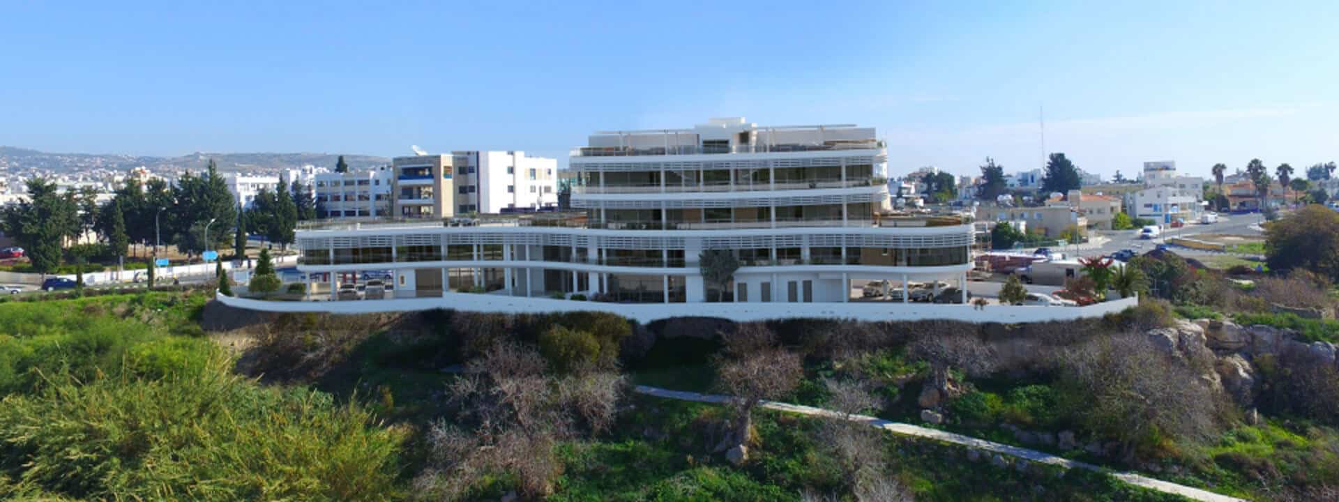 Apartments in a building with unique architecture in the center of Paphos 2