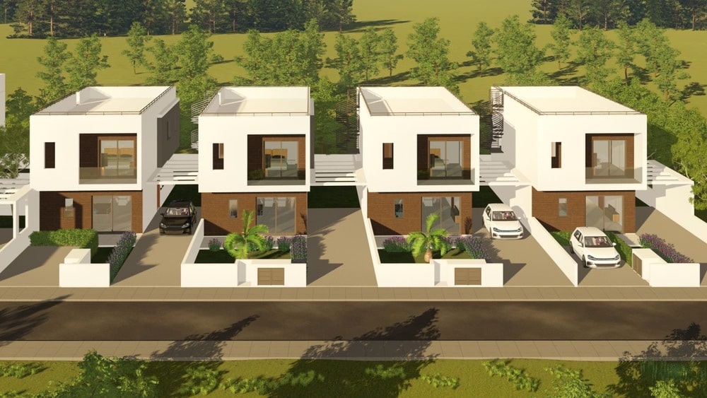 Three bedroom villa in an exclusive residential area of Paphos 4