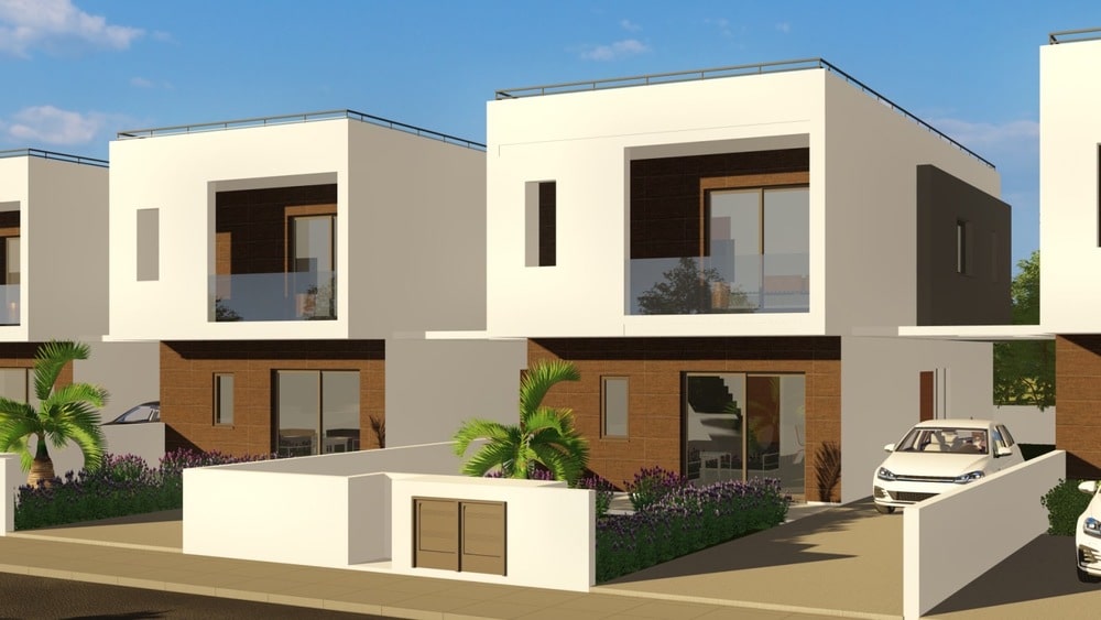 Three bedroom villa in an exclusive residential area of Paphos 3