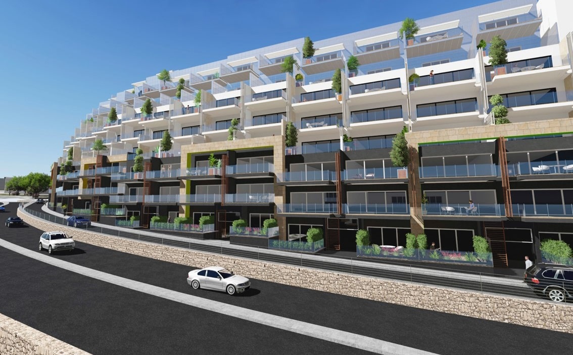 Apartments in a new residential project with panoramic views of the coast of Malta 1