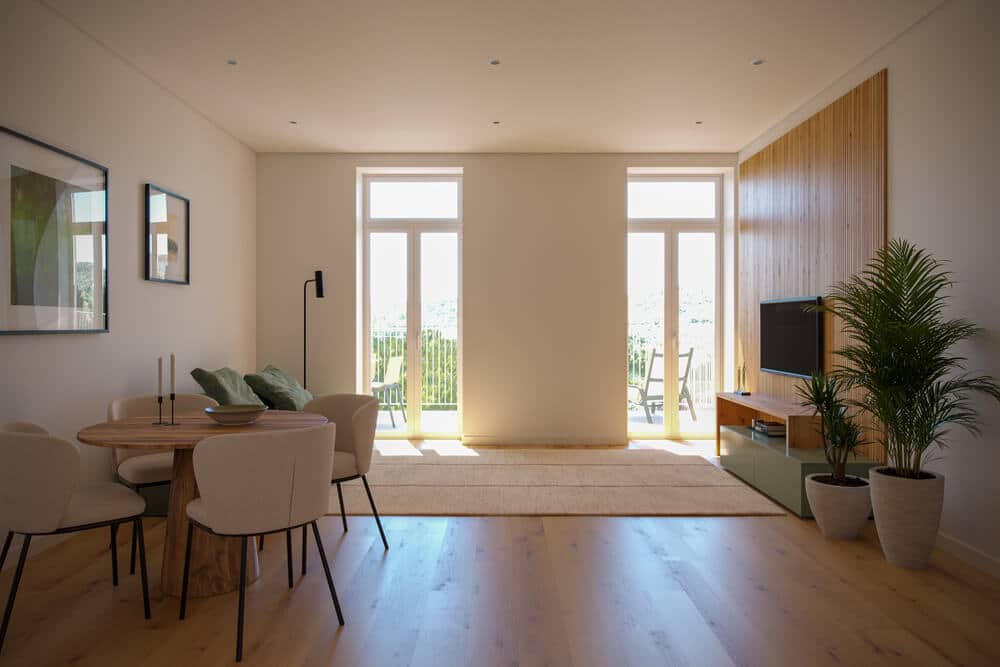 Two-bedroom apartment in a new residential project 11