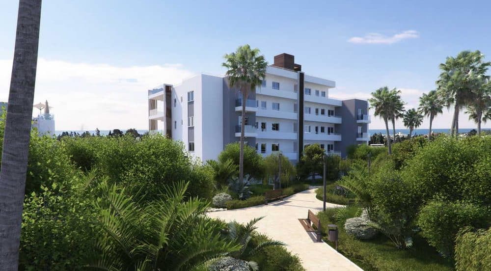 Apartments and villa with a pool in a new residential project 7