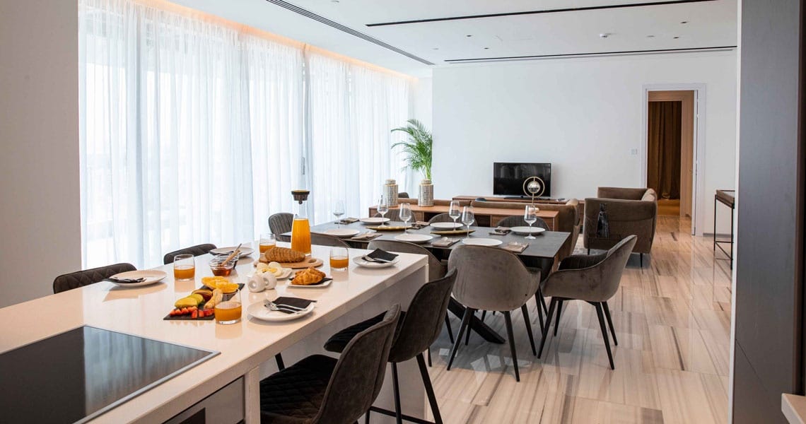 Apartments in a luxury residence with infrastructure and panoramic views of the city 8