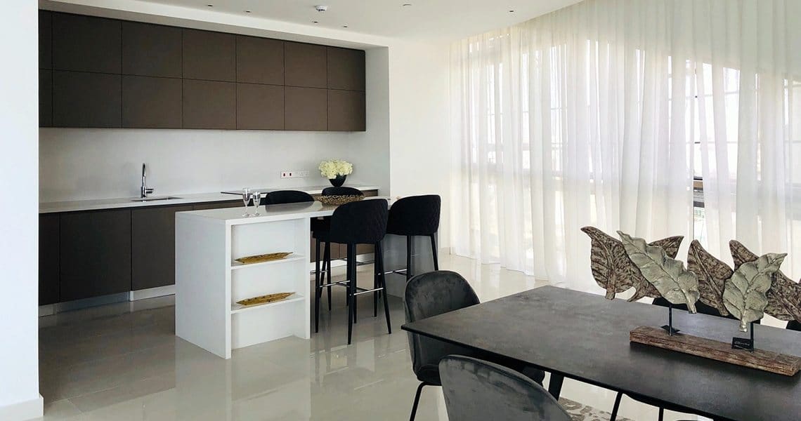 Apartments in a luxury residence with infrastructure and panoramic views of the city 21