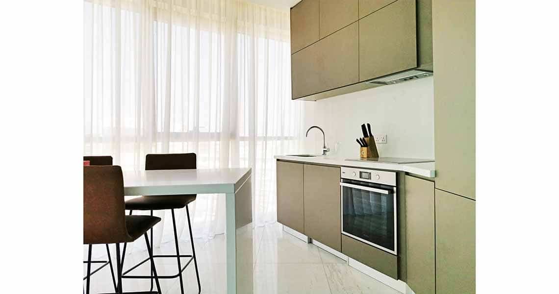 Apartments in a luxury residence with infrastructure and panoramic views of the city 31