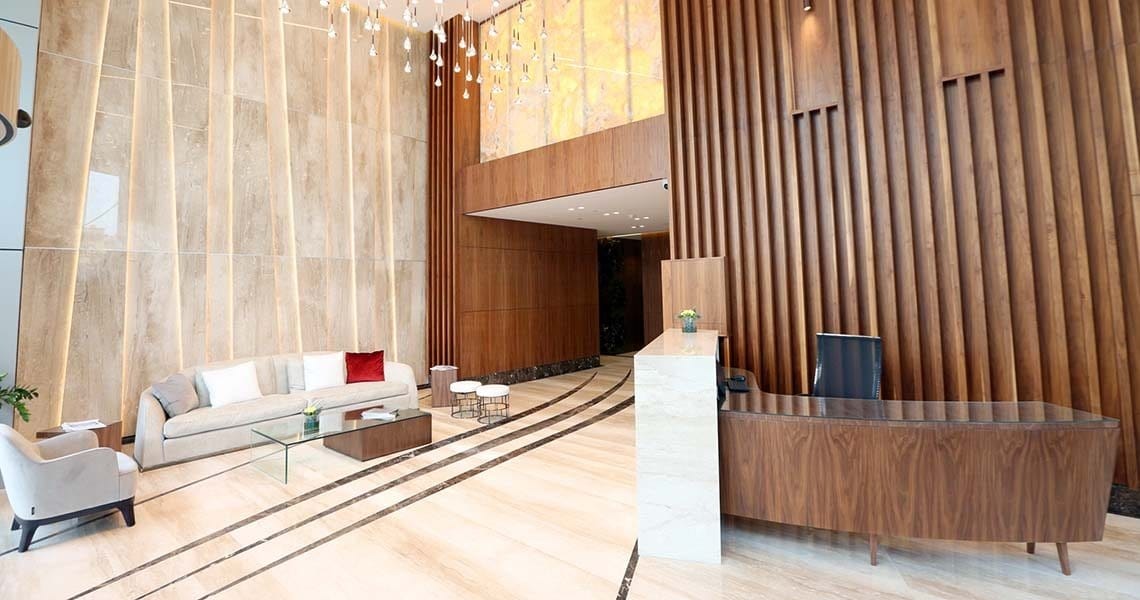 Apartments in a luxury residence with infrastructure and panoramic views of the city 34
