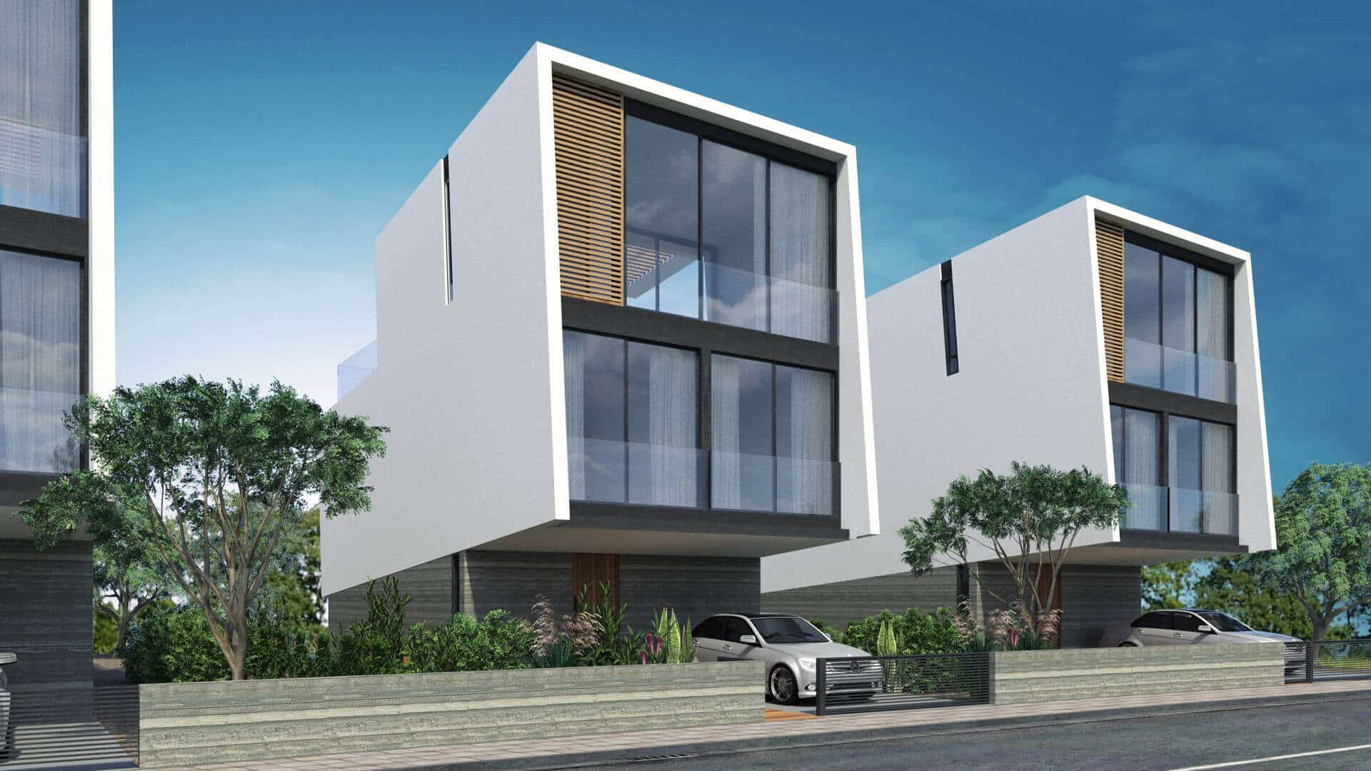 Villas and apartments with sea views in the center of Paphos 13
