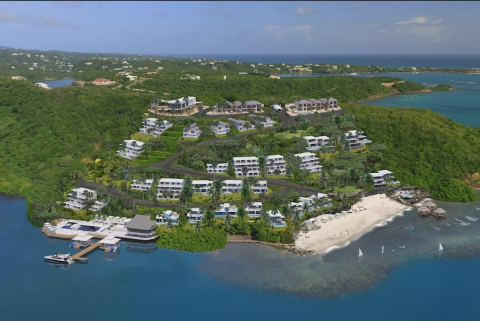 Luxury apartments on the south coast of Grenada 20