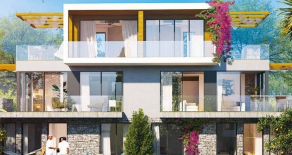 Modern villa in a residential complex with a private beach 2