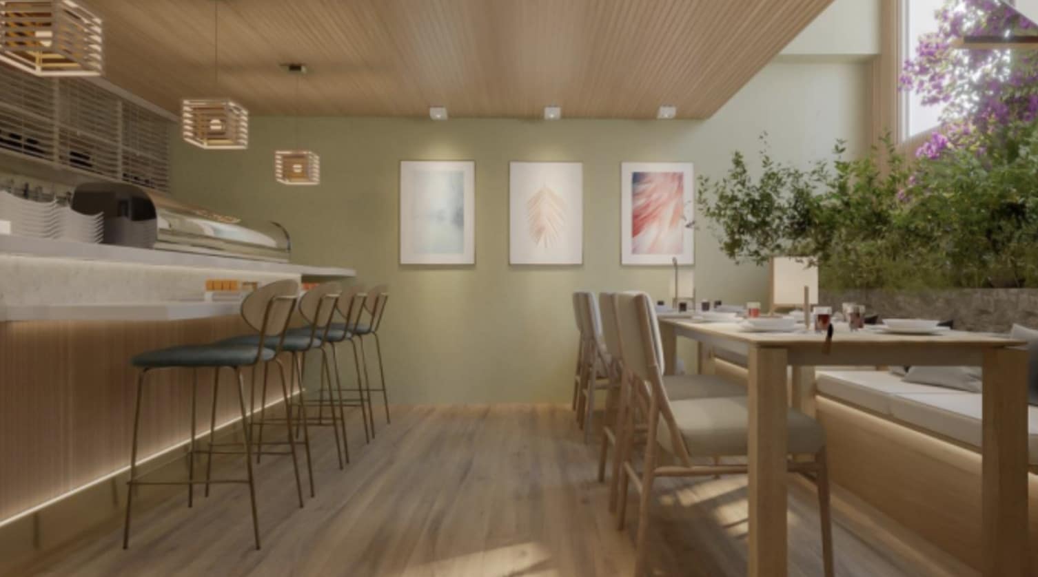 Service apartments and commercial premises in a project near the ocean 15