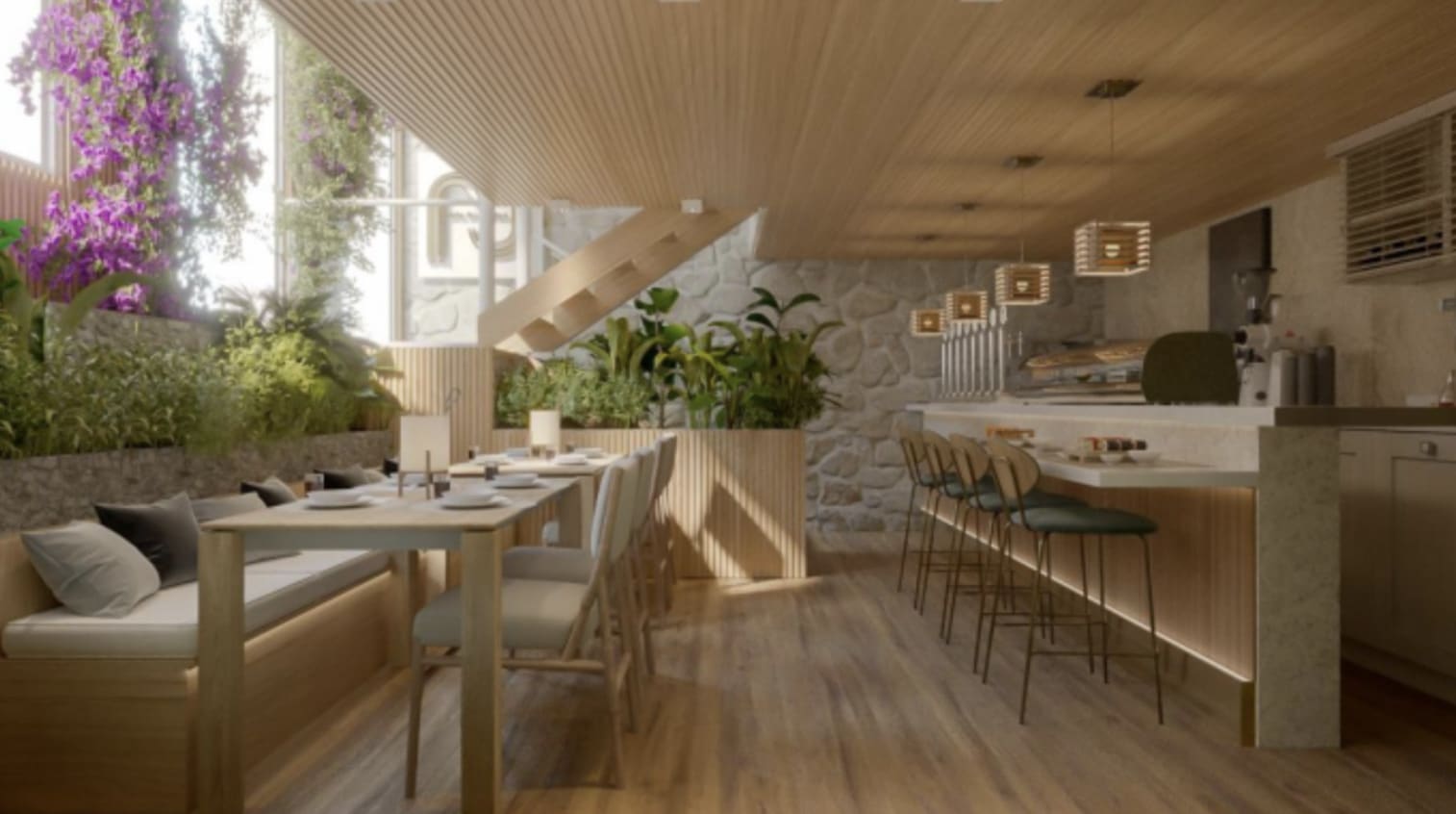 Service apartments and commercial premises in a project near the ocean 16