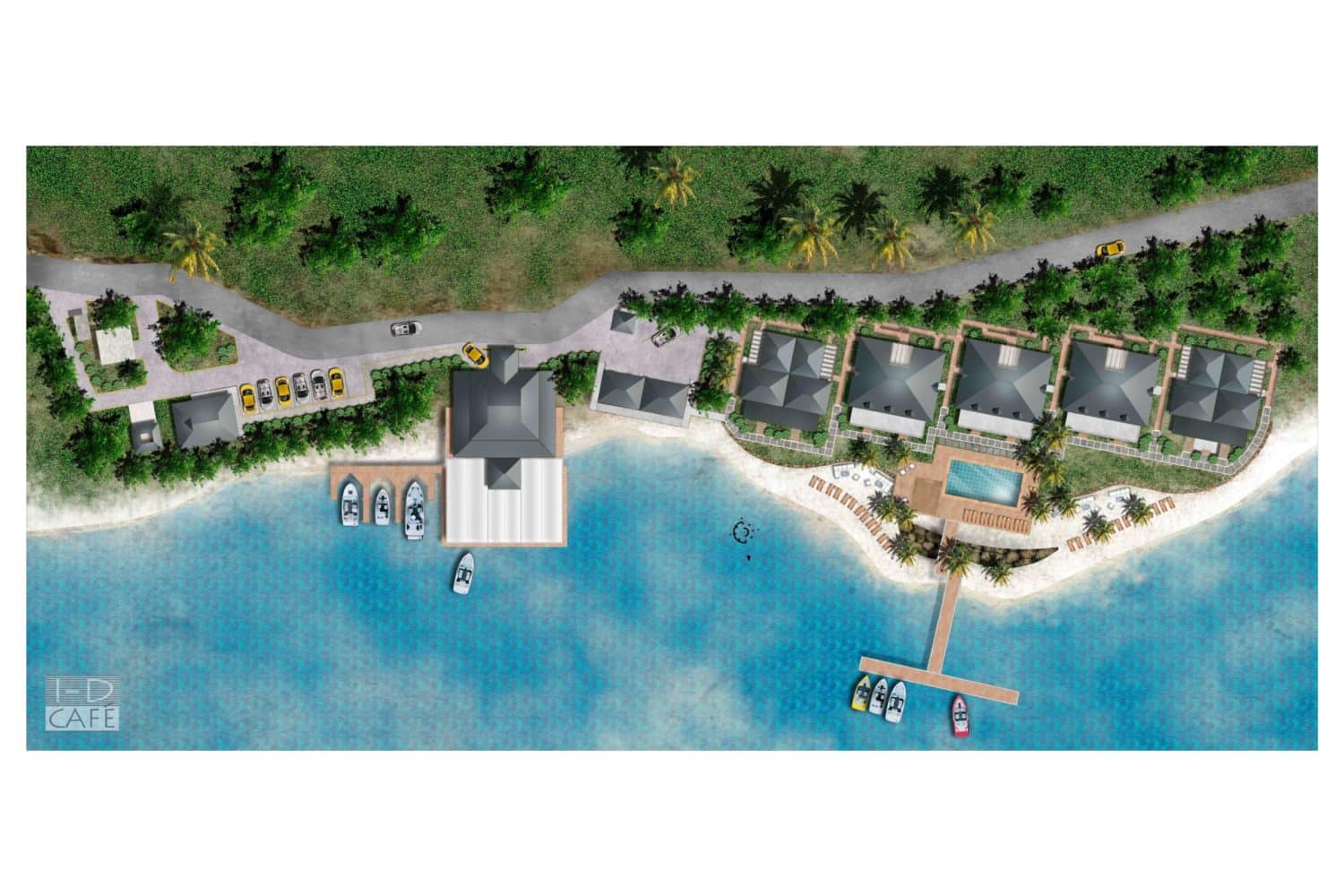 Share and full ownership of apartments in a hotel complex with a private beach 19