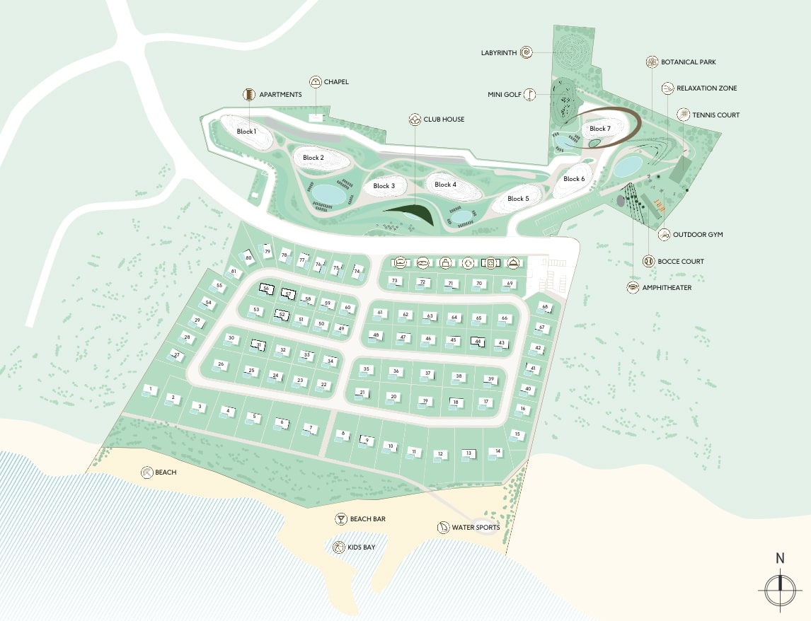 Apartments and villas in a luxury project on the first coastline 13