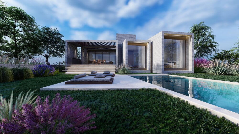 Villa with panoramic sea view 2