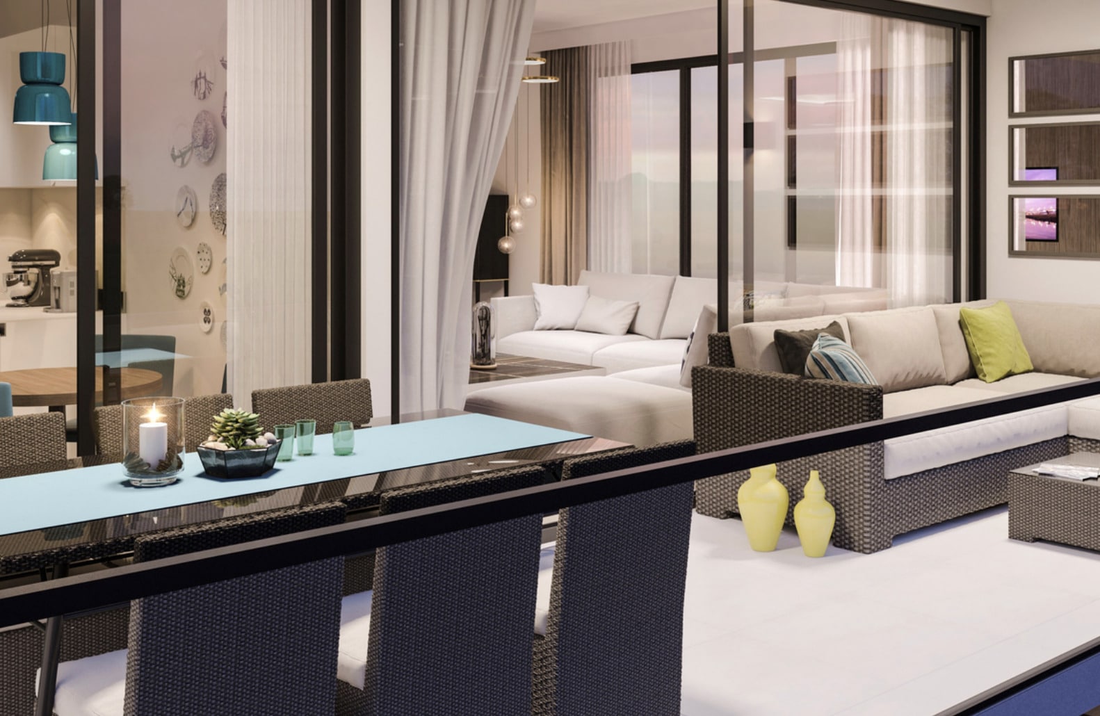 Modern and large apartments in a prestigious area of Istanbul 8