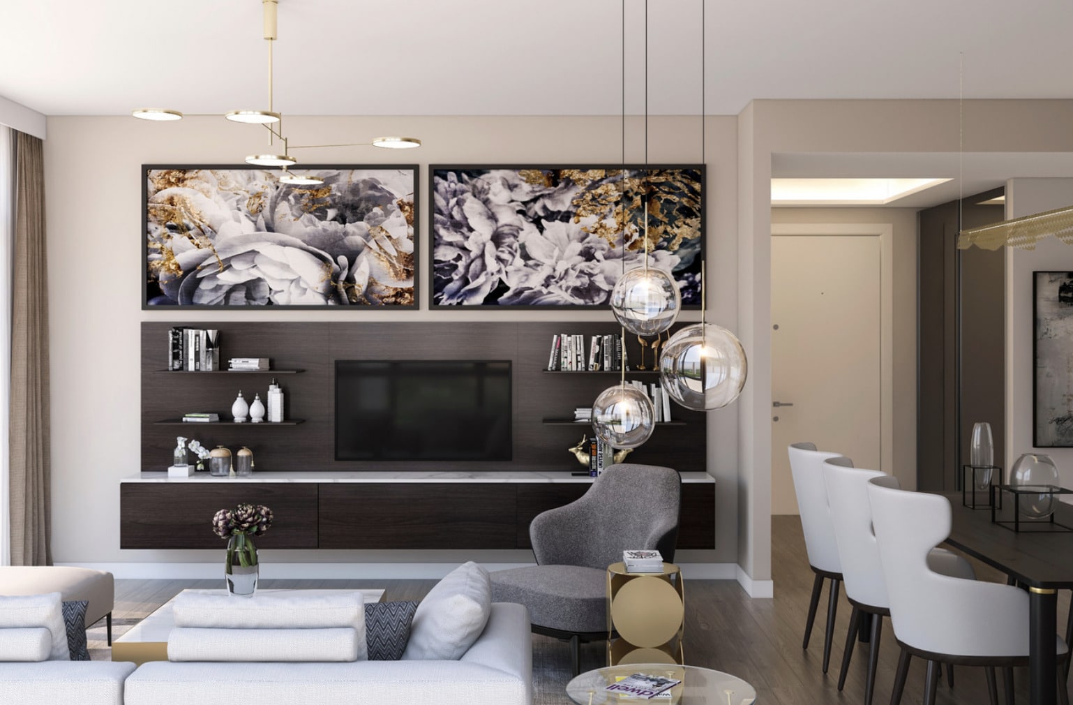 Modern and large apartments in a prestigious area of Istanbul 9