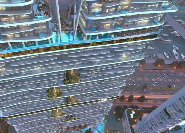 Дизайнерские апартаменты от Cavalli в проекте с собственным пляжем 4