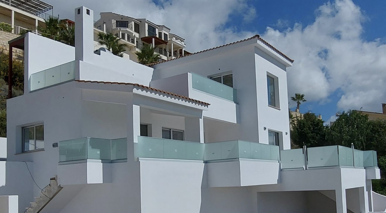 Villas with panoramic seaside and mountain view 3