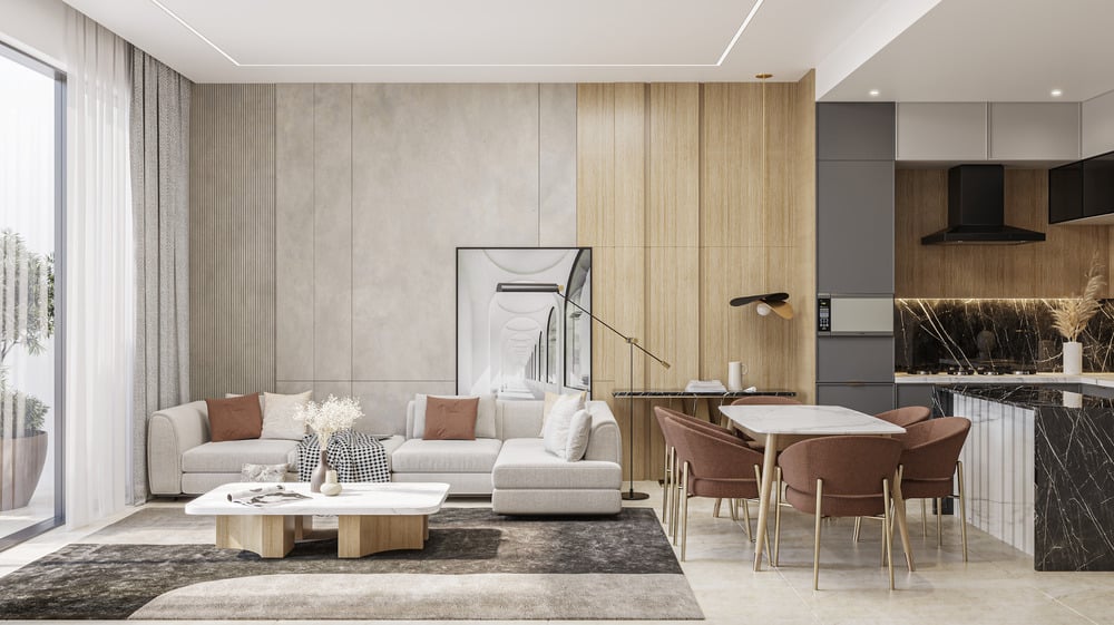 Apartments with sports facilities on the roof in the center of Dubai 7