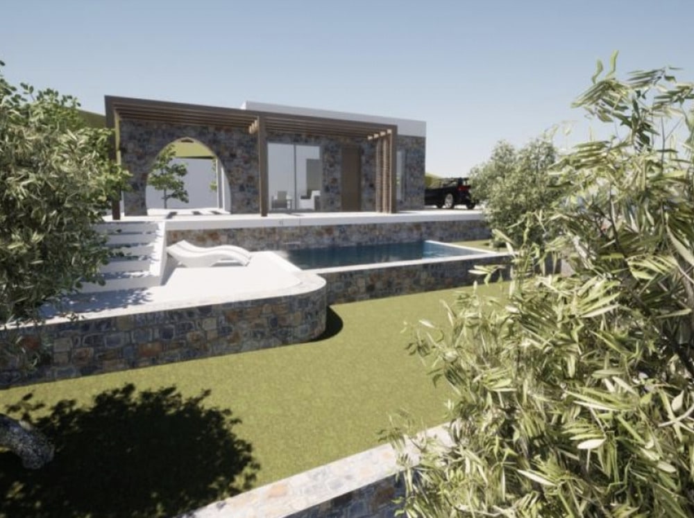 Villa with unique architecture on Crete 2