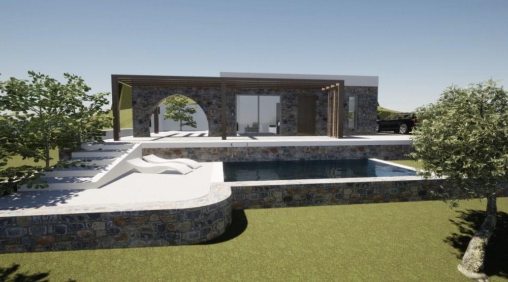 Villa with unique architecture on Crete 3