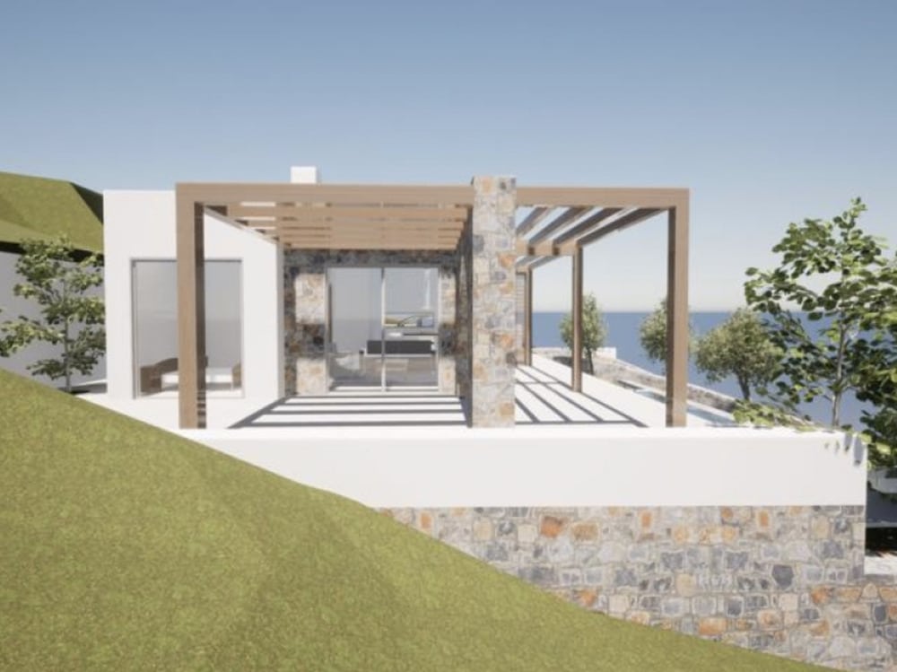 Villa with unique architecture on Crete 8