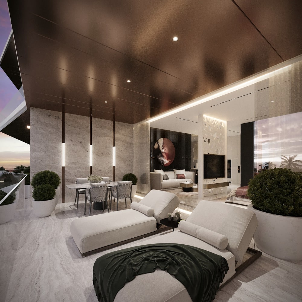 Apartments with unique swimming pool 7