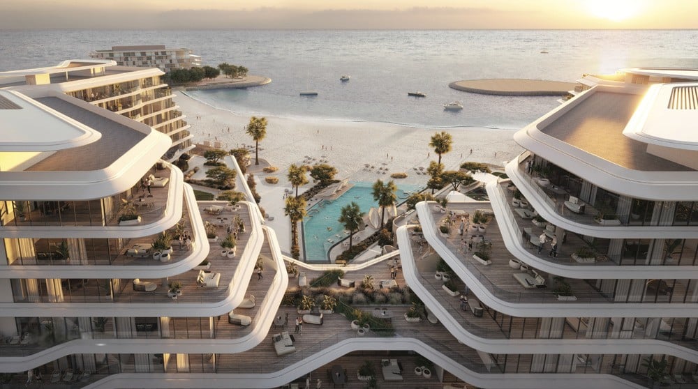 Modern apartments on the island 1