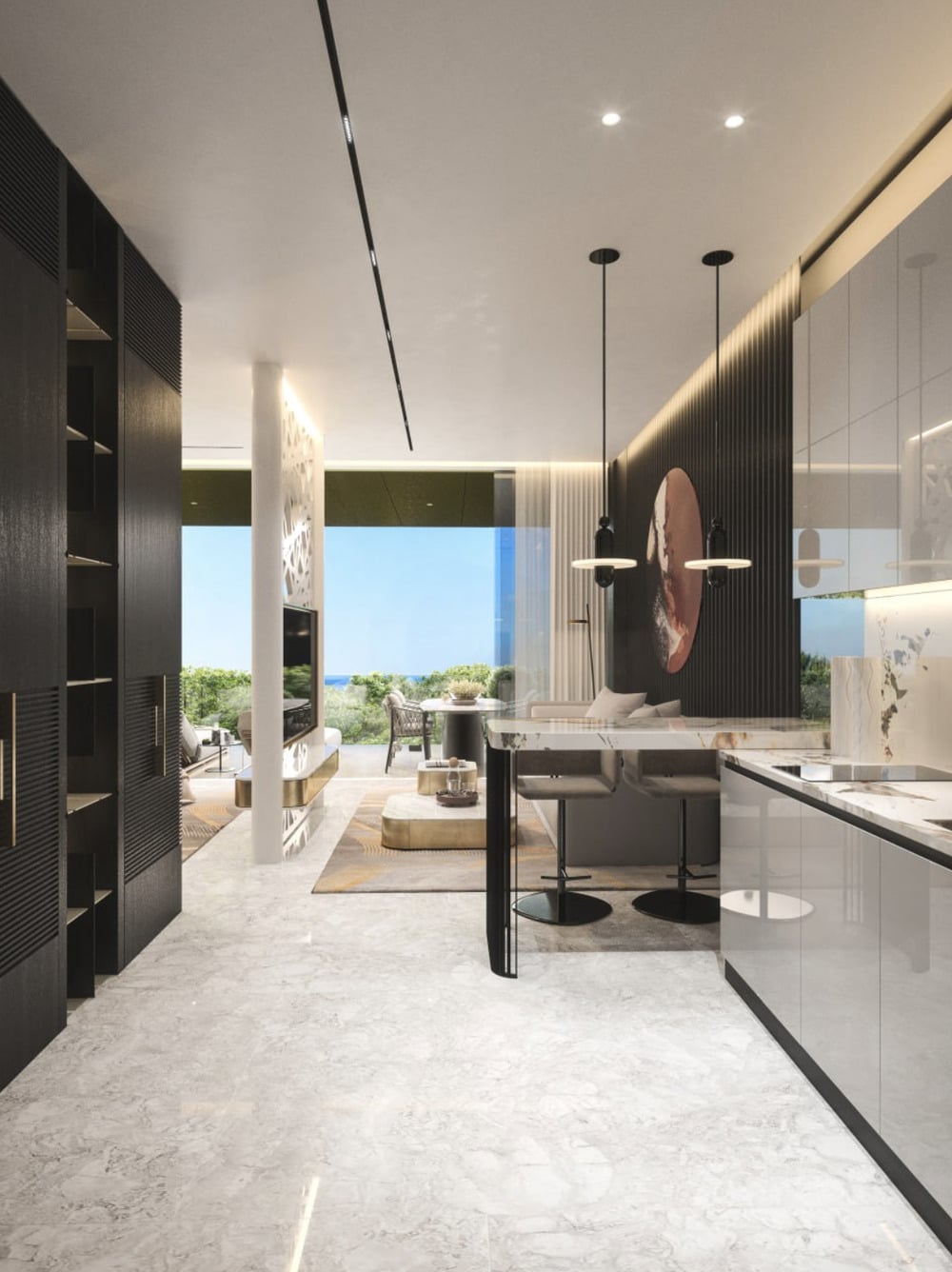 Apartments with unique swimming pool 6