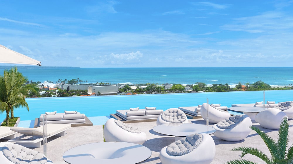 Apartments with unique swimming pool 3