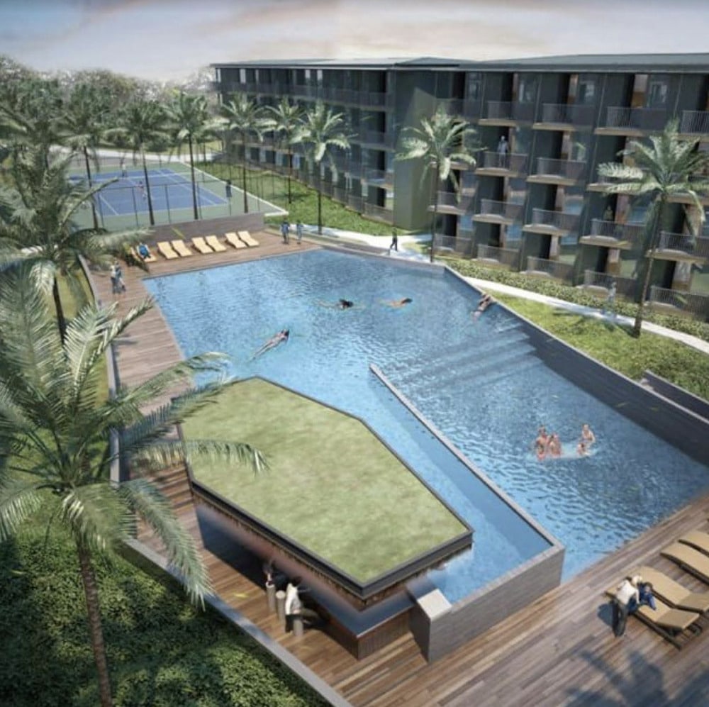 Modern flats not far from beach on Samui island 2