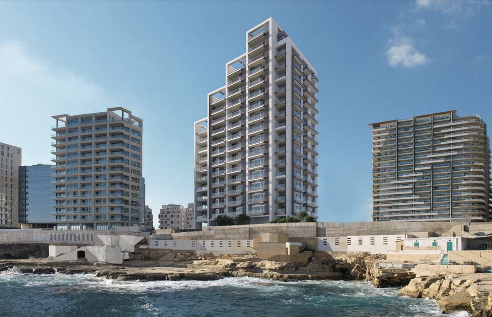 Luxury apartments with sea view in Sliema 2